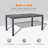 8 - Person Aluminum Outdoor Patio Dining Set With Extendable Rectangular Table And Stackable Chair,cushions Included