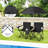 Portable Folding Picnic Double Chair With Removable Umbrella-2119246764