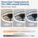 Indoor Flush Mount Ceiling Fan With LED Light And Remote Control