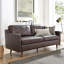 Modway Impart Mid-century Modern Top-grain Leather Sofa-1957247640
