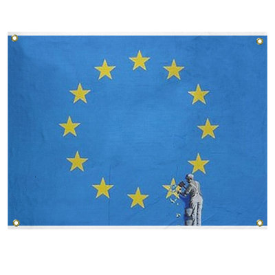 Tapisserie brexit large en polyester