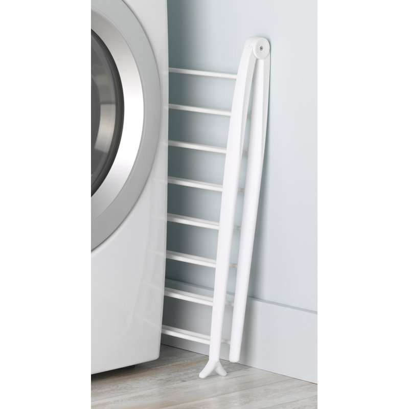 Metal Foldable Tripod Drying Rack, White