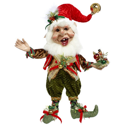Merry Christmas Elf, moyen - 17,5 pouces