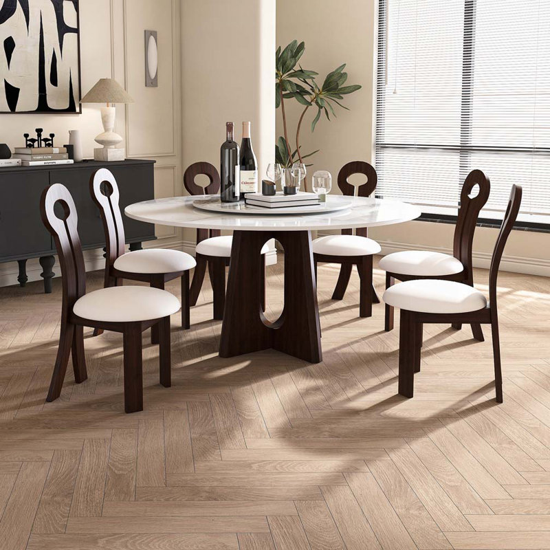 Chaise rembourrée en polyuréthane