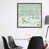 Toile avec cadre en bois brun classique n'est pas disponible