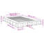 Vidaxl Bed Frame Engineered Wood-2050326763-2050326755