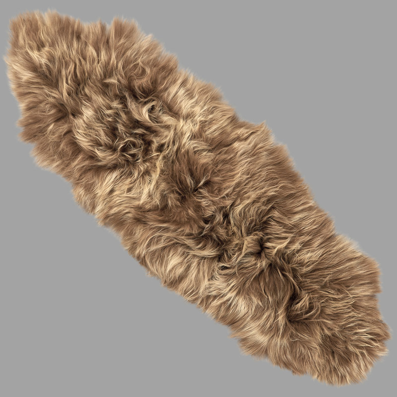 Montes Sheepskin Area Rug, Runner 70 x 200cm