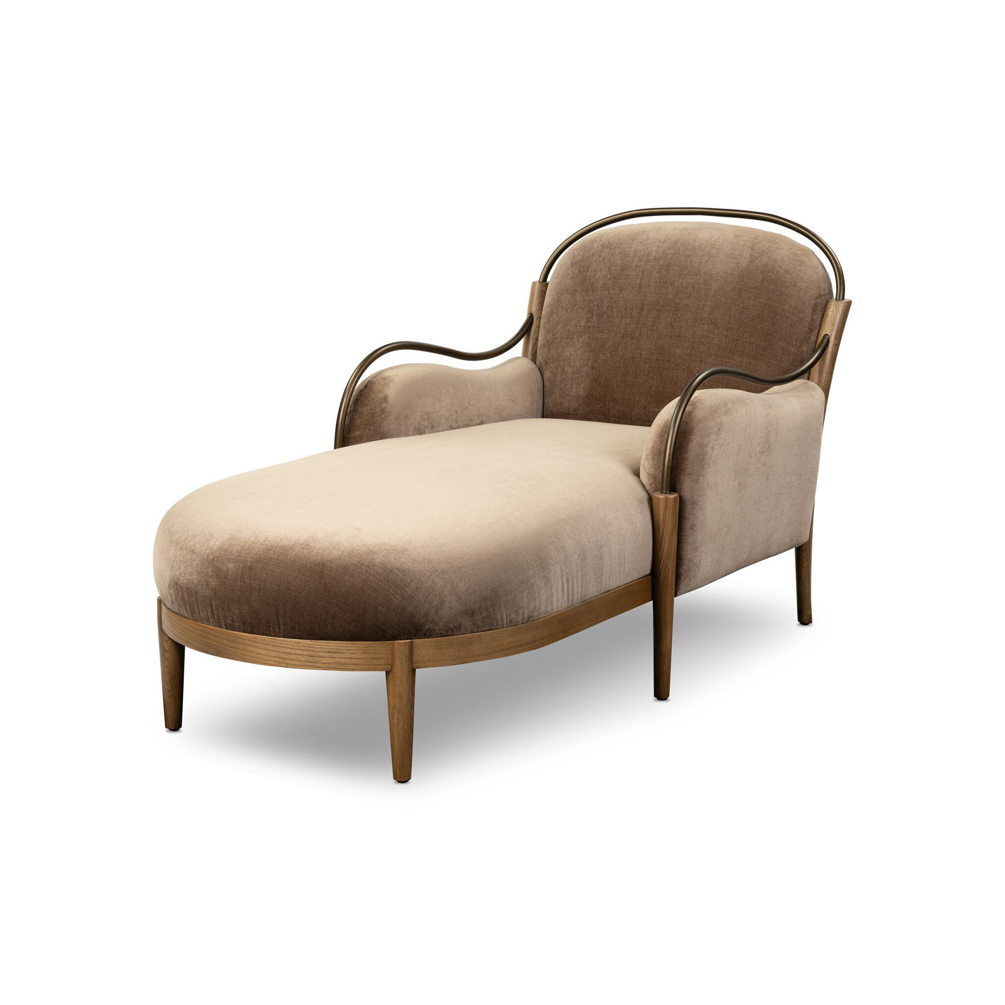 Demi Chaise, Stained Black Ash Polyester
