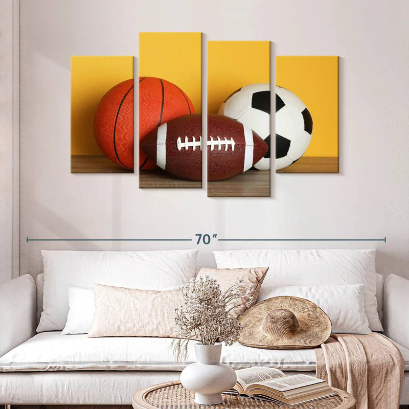 Ballons de sport d'équipe Sireci, H 32 po x l 52 po