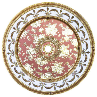 ART13-CF-094 Médaillon de plafond rond
