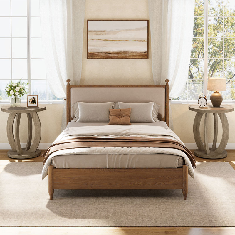 Table de chevet 24 po, Ensemble de 2, Gris