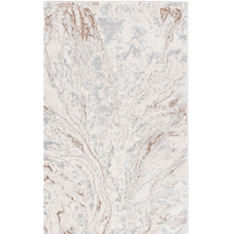 Tapis abstrait Kayliann Performance, Rectangle 5 pi 3 po x 7 pi