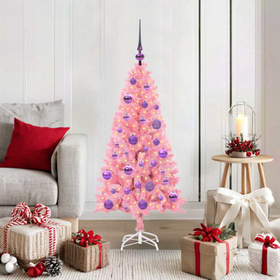 Christmas Tree with 150 LEDs with Stand PVC