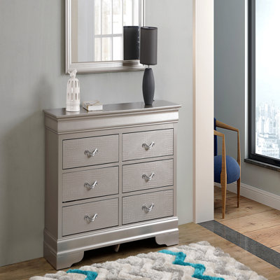 Dresser , Silver Champagne
