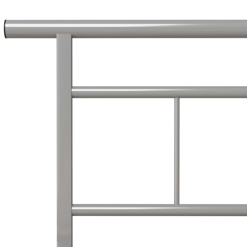 Barmore Bed, 90 x 200 cm, grey
