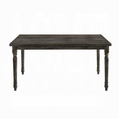 Claudia Dining Table, Weathered Gray