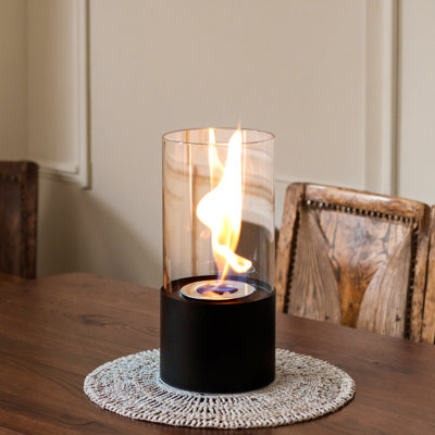 Belfry Heating Bio-Ethanol Outdoor Tabletop Fireplace with Flame Guard