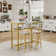Dining Table Set With 2 Stools