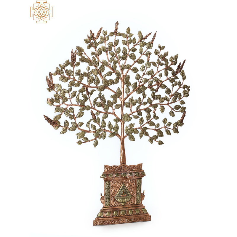 Wall Decor on Brass