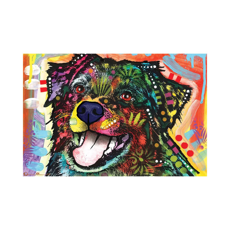 Speak by Dean Russo - Painting on Canvas, Wrapped Canvas, 66.04cm H x 101.6cm W x 1.91cm D