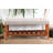 Charla Light Gray Fabric & Oak Finish Bench-1150723236