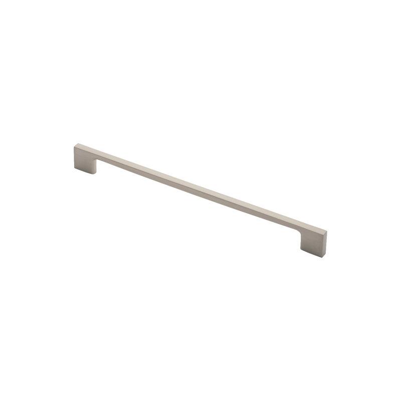 Slim D Handle 256Mm C/C, 2.6 x 2.86cm, Satin Nickel