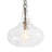 1-light Rippled Glass Water Drop Pendant-107381851