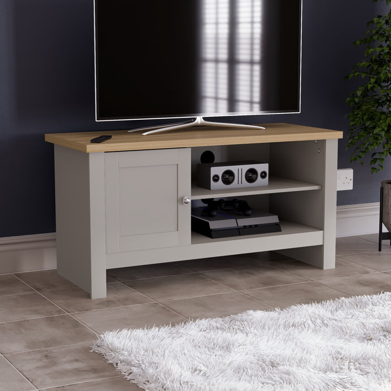 Beacsfield Unfinished TV Stand for TVs up to 50", Grey