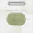 Maxeys 100% Cotton 1990 GSM Tufted Reversible Oval Bath Rug, OEKO-TEX Certified, Ultra Soft & Absorbent, Machine Washable Bathroom Rug for Sink, Vanity, & Powder Rooms, 20" x 32" Oval, Sage-1891934540-1891934536