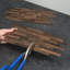 Mini ensemble de 15 pi2 en métal vieilli Aspect Peel & Stick-64559350