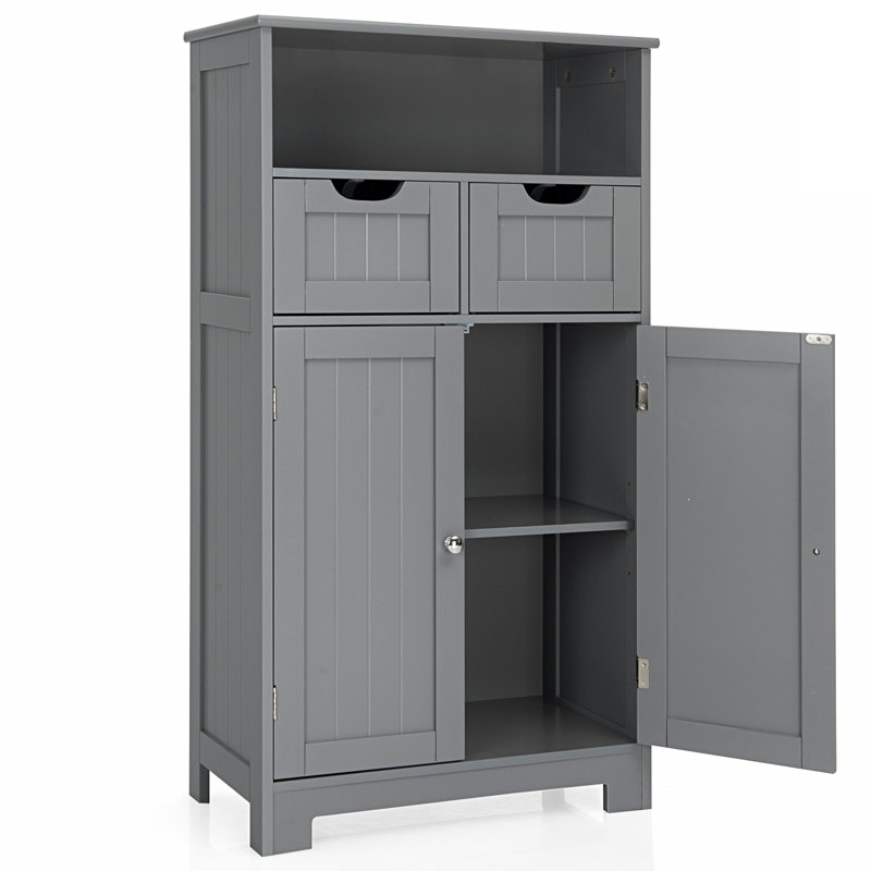 Aloysious Bathroom Cabinet, Gray