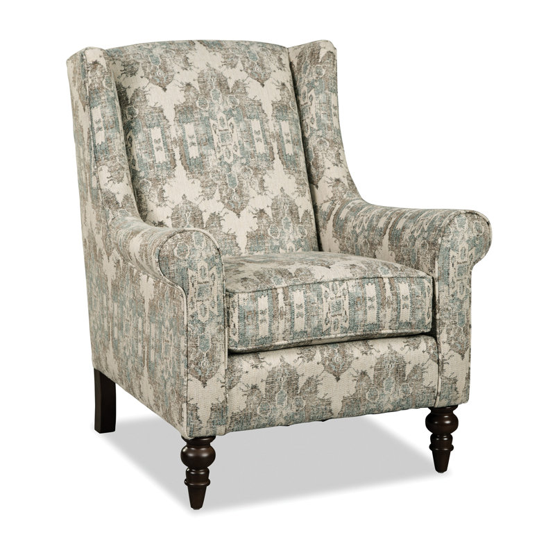 Fauteuil à oreilles en polyester 36 po, Roseau 21