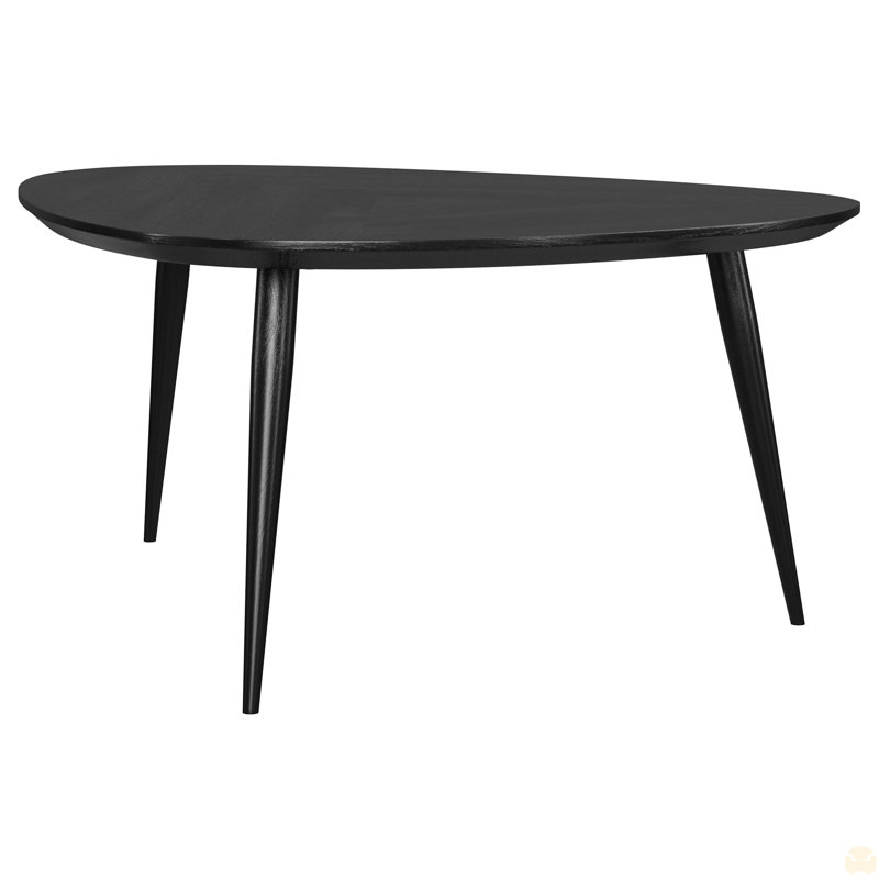 Table basse triangulaire en bois massif