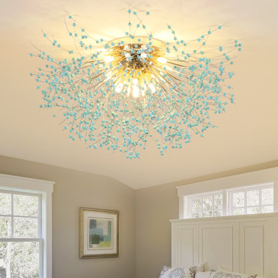Plafonnier encastré 8 lumières Spoutnik Momin