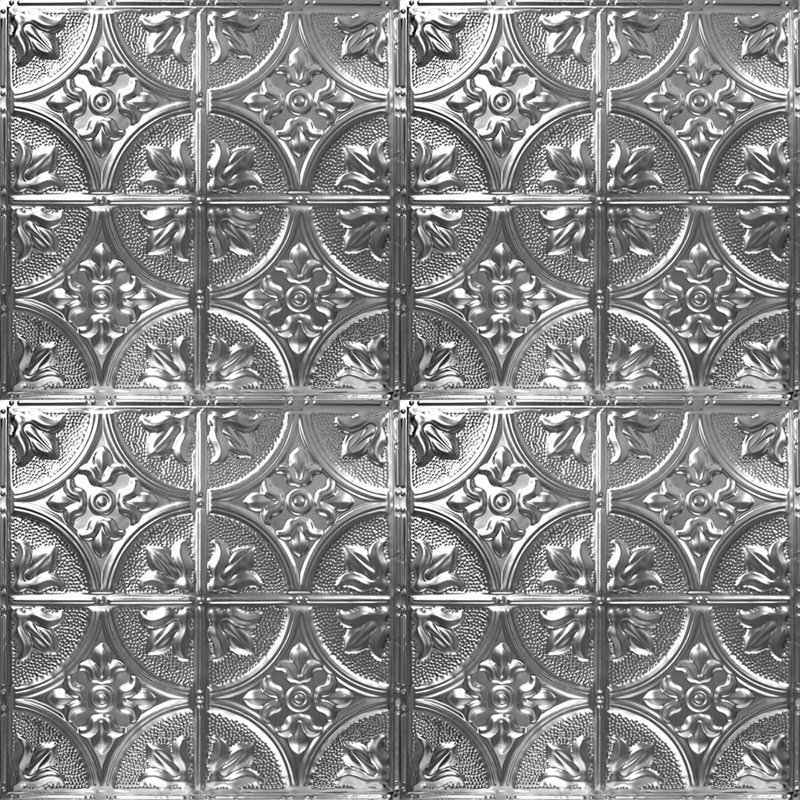 Carreaux cloutés et panneaux muraux American Tin Ceilings, Nickel satiné brossé