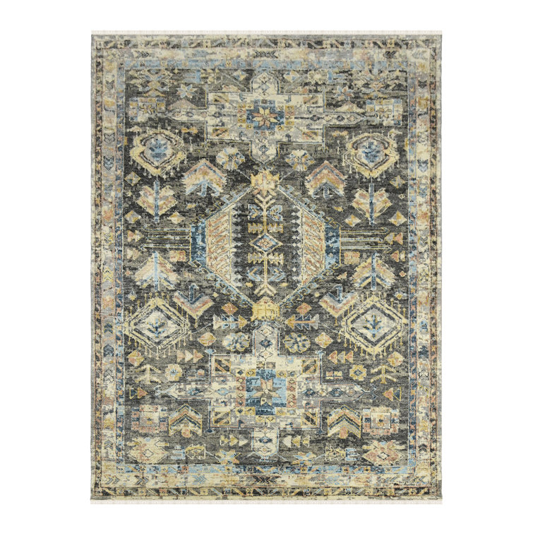 Wool Geometric Indoor Rug