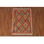 Reversible Wool Kilim Oriental Accent Rug 3x5