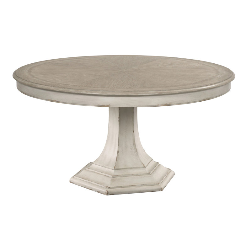 PAQUET DE TABLE À MANGER ROND CIVETTE, Brun