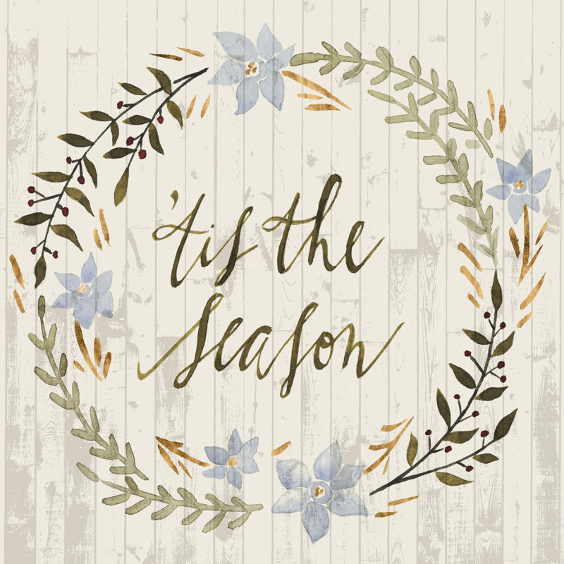 Rustic Christmas IV by Grace Popp - Wrapped Canvas Print, 122cm H x 122cm W