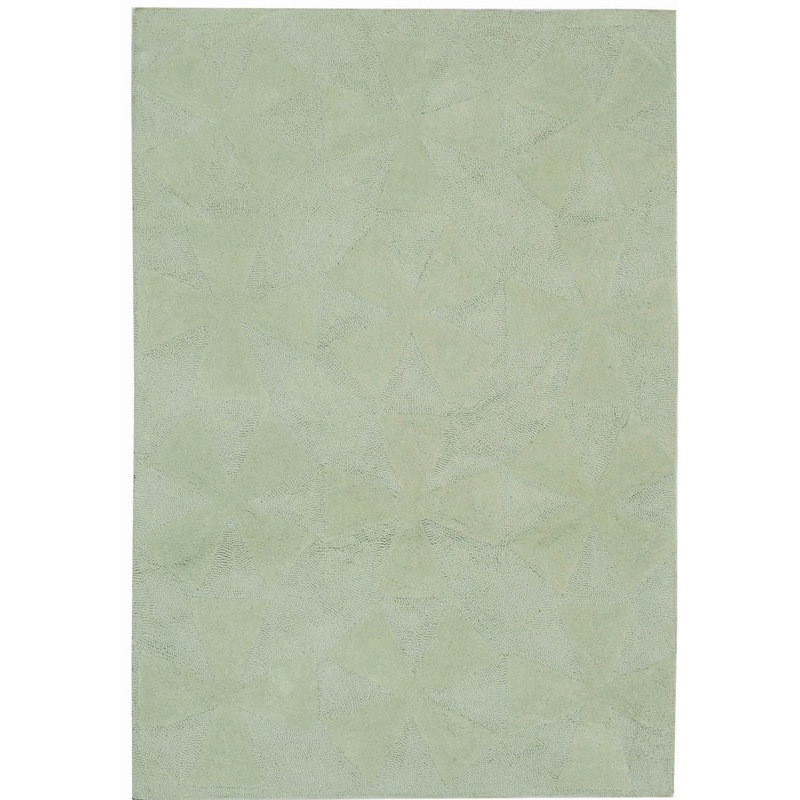 Tapis en coton crocheté à la main Martha Stewart, Rectangle 3 pi 9 po x 5 pi 9 po