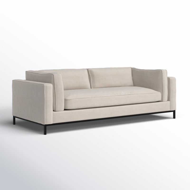 Grammercy Sofa, Beige Polyester Blend