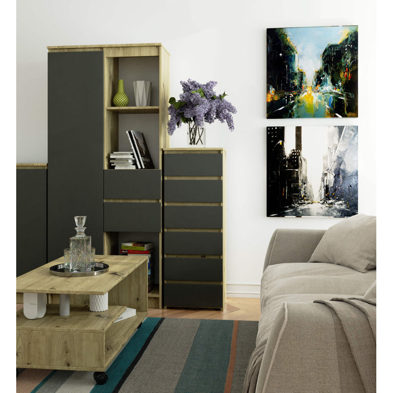 Sidse 6 -Drawer Console