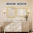 Rectangle Bathroom Vanity Mirror with Aluminum Frame and Tempered Glass-95756114-95979823