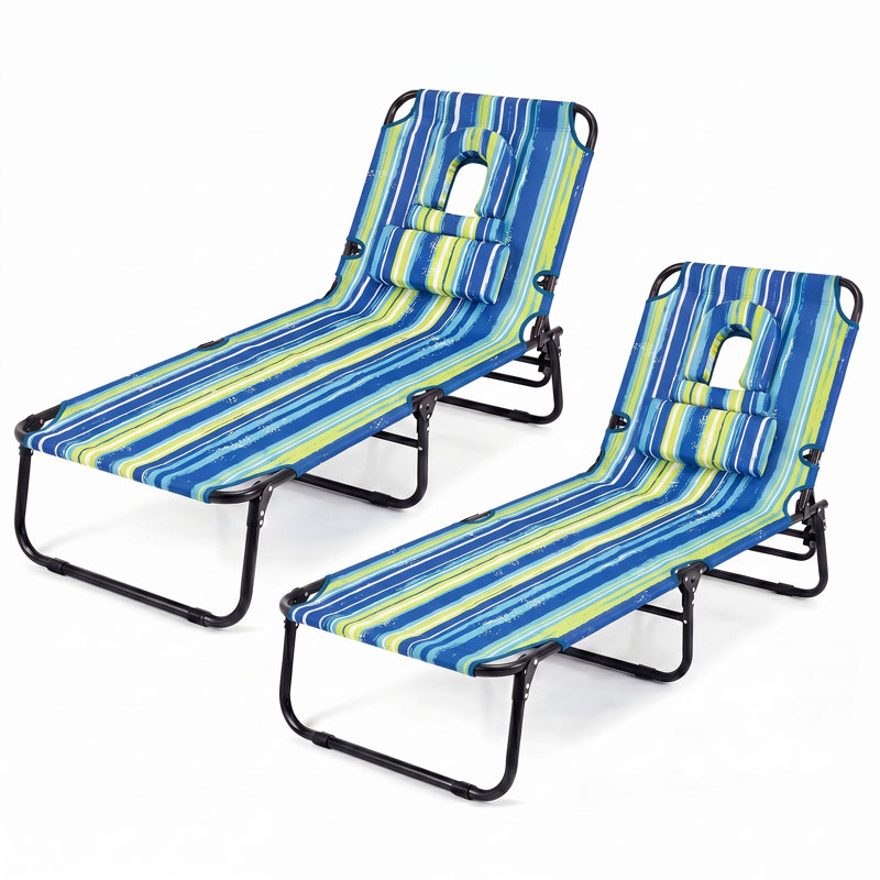 Ensemble de chaise longue d'extérieur Skyllar