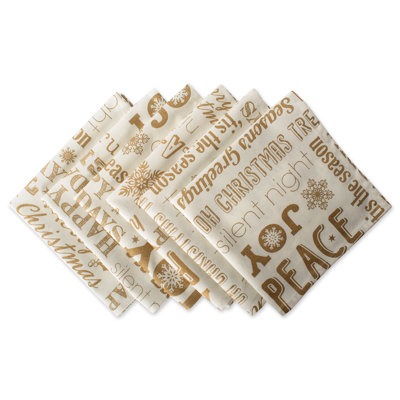 Mcmann Cotton No Pattern Square Napkin