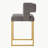 Alyncia Upholstered Counter Stool with Metal Frame-1543647480