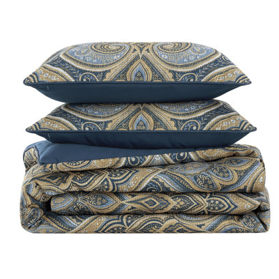 Messina Navy Comforter Set