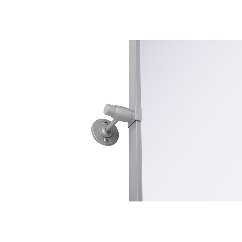Amoura Pivot Mirror, Silver, 32" x 24"