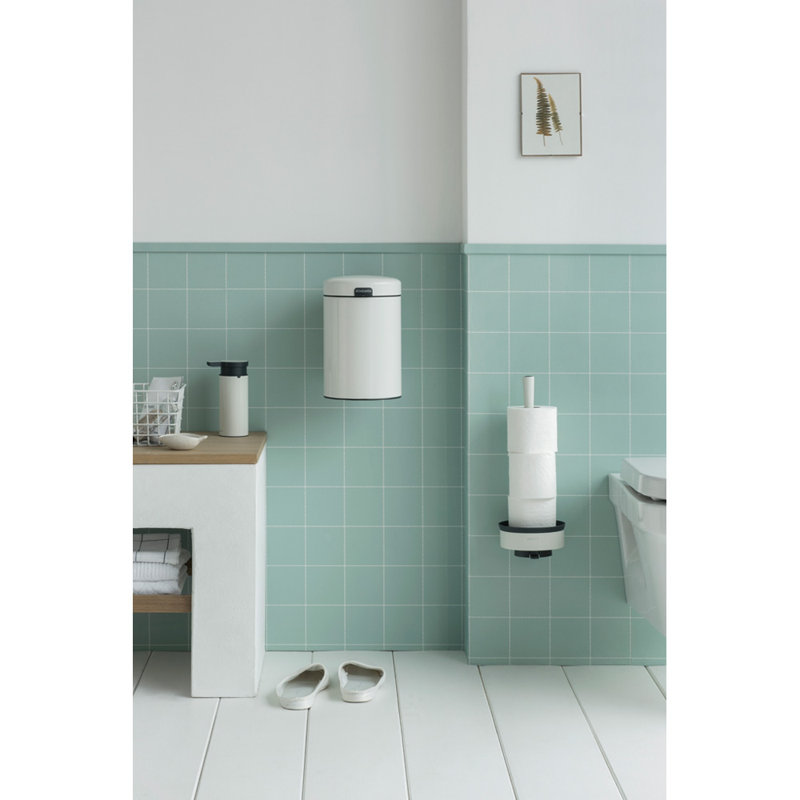 Brabantia Profile Toilet Roll Dispenser, White