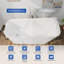 Baignoire de trempage autoportante de 59 po de forme ovale, certifiée Cupc, d'inspiration spa pour les salles de bain modernes